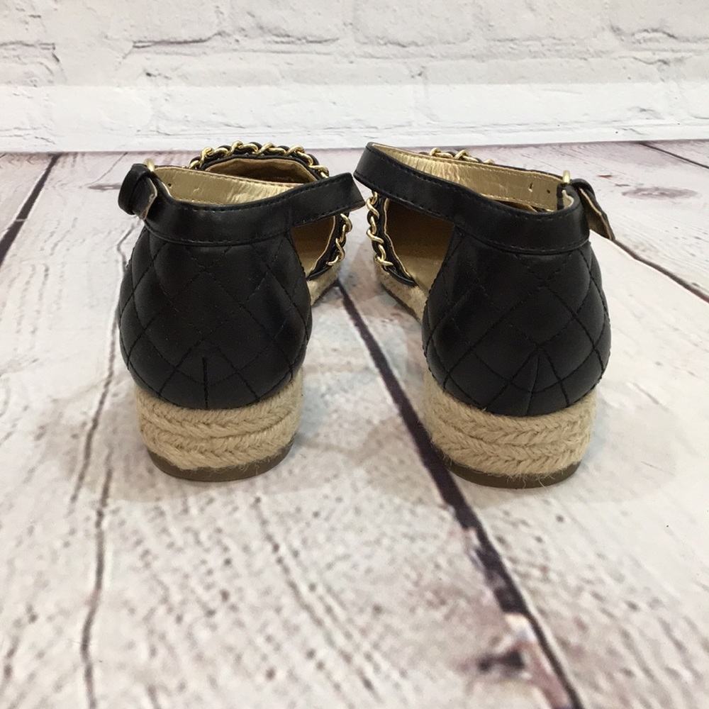 Guess black quilted espadrilles 5.5 - Picture 12 of 16